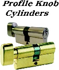Profile knob cylinders